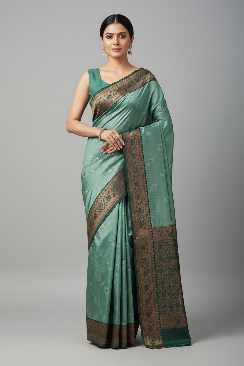 Dark Sea Green on Model