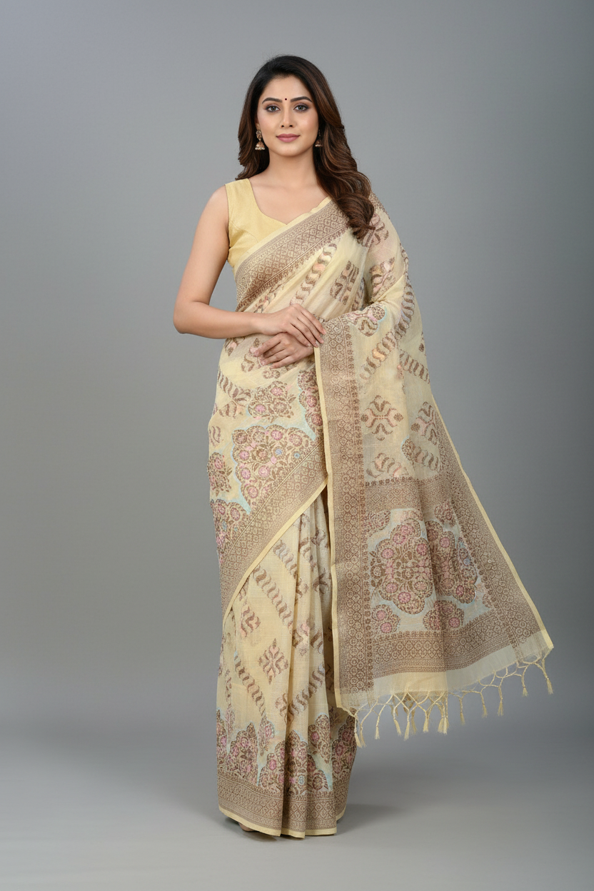 Love Light Yellow on Model